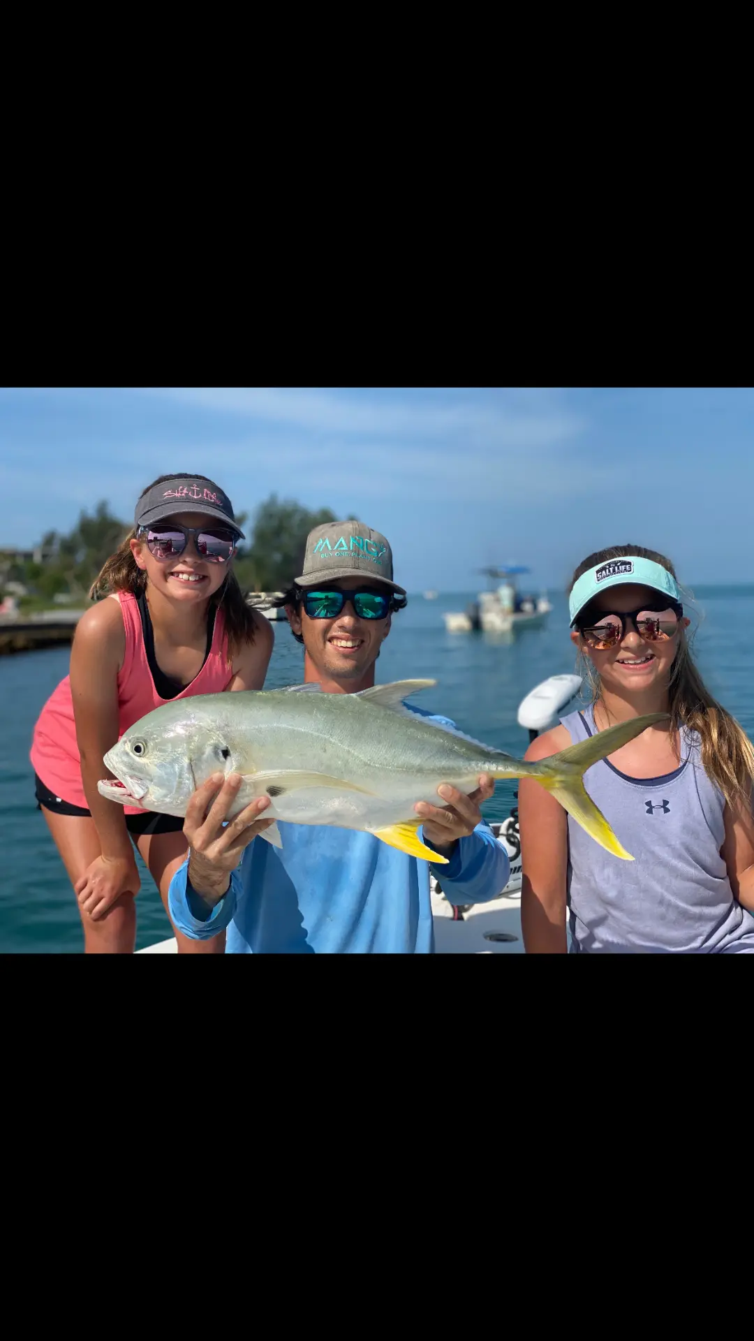 Jack Crevalle · released caught on a Florida Fisherman charter with Captain Brendan