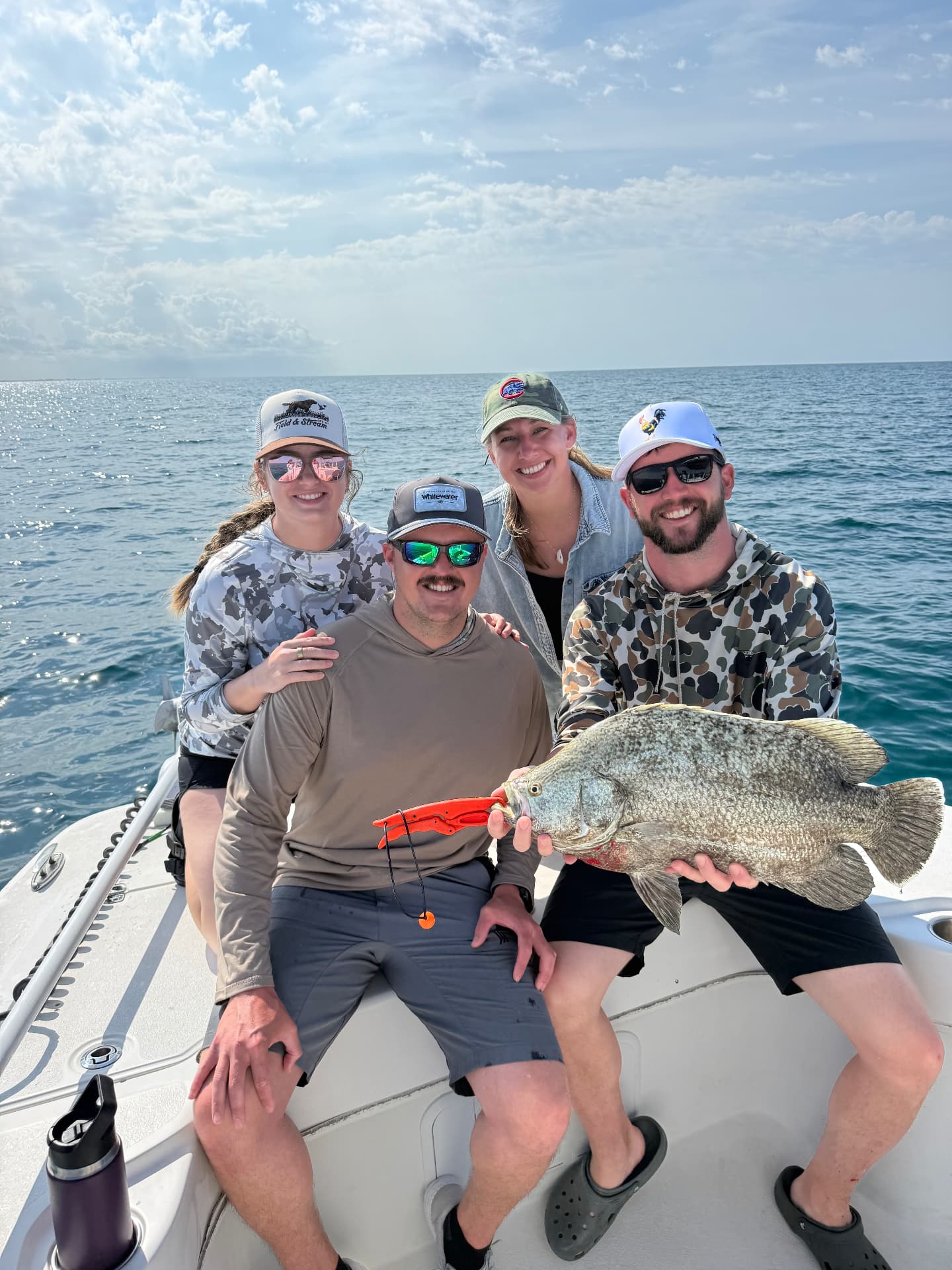 Tripletail caught on a Florida Fisherman charter with Captain Brendan