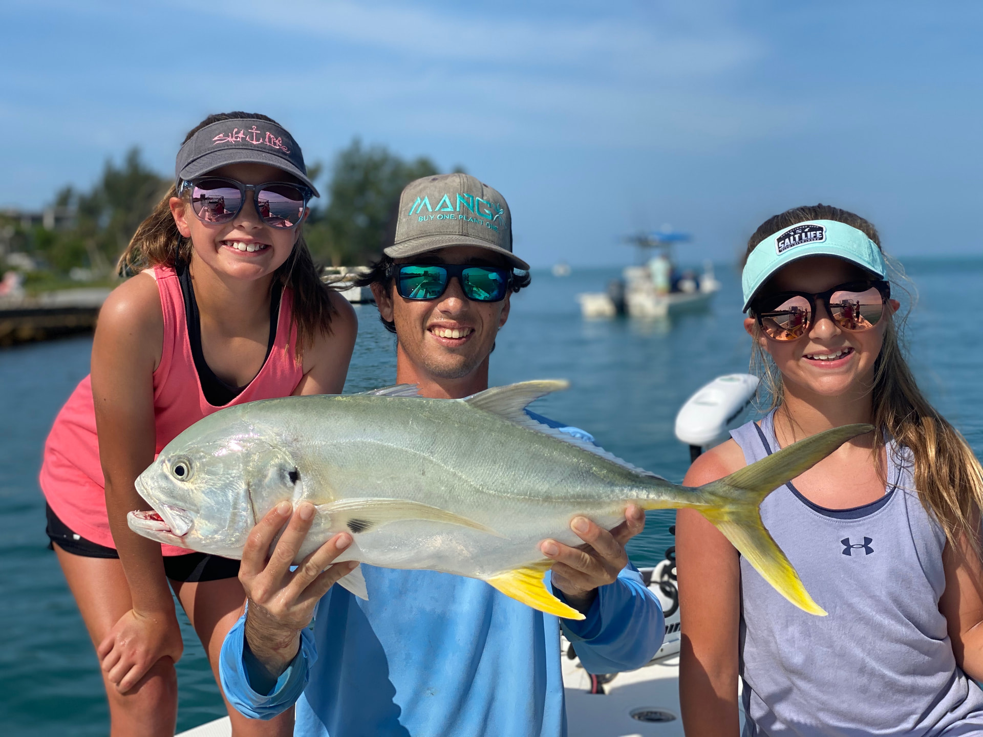 Jack Crevalle caught on a Florida Fisherman charter with Captain Brendan